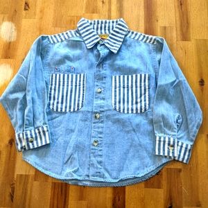 Boys Country Style S/4 Button-Down Shirt